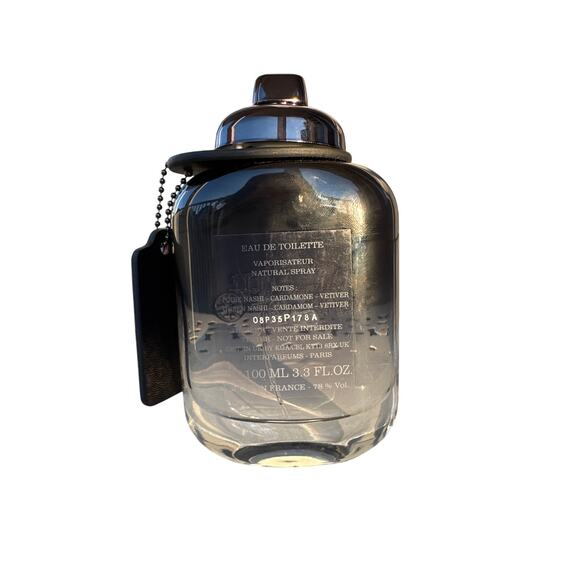 COACH FOR MEN Eau de Toilette Spray, 3.3 oz. Tester box - never used - Picture 5 of 8